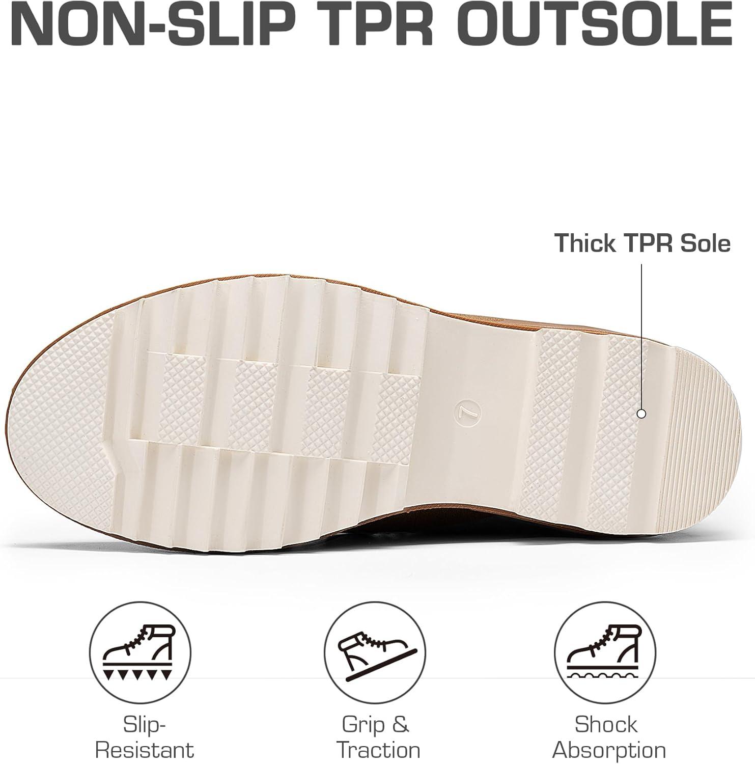 imageDREAM PAIRS Ankle Winter Boots for Women Snow Boots AntiSlip Resistant Classic Warm Faux Fur Lined Lace Up for Outdoor Hiking WalkingTan