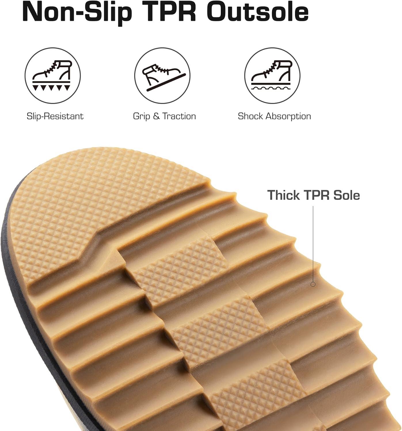 imageDREAM PAIRS Snow Winter Boots for Women Resistant Warm MidCalf Boots Faux Fur Lined Lace Up Antislip Outdoor Hiking BootiesChestnutBlack