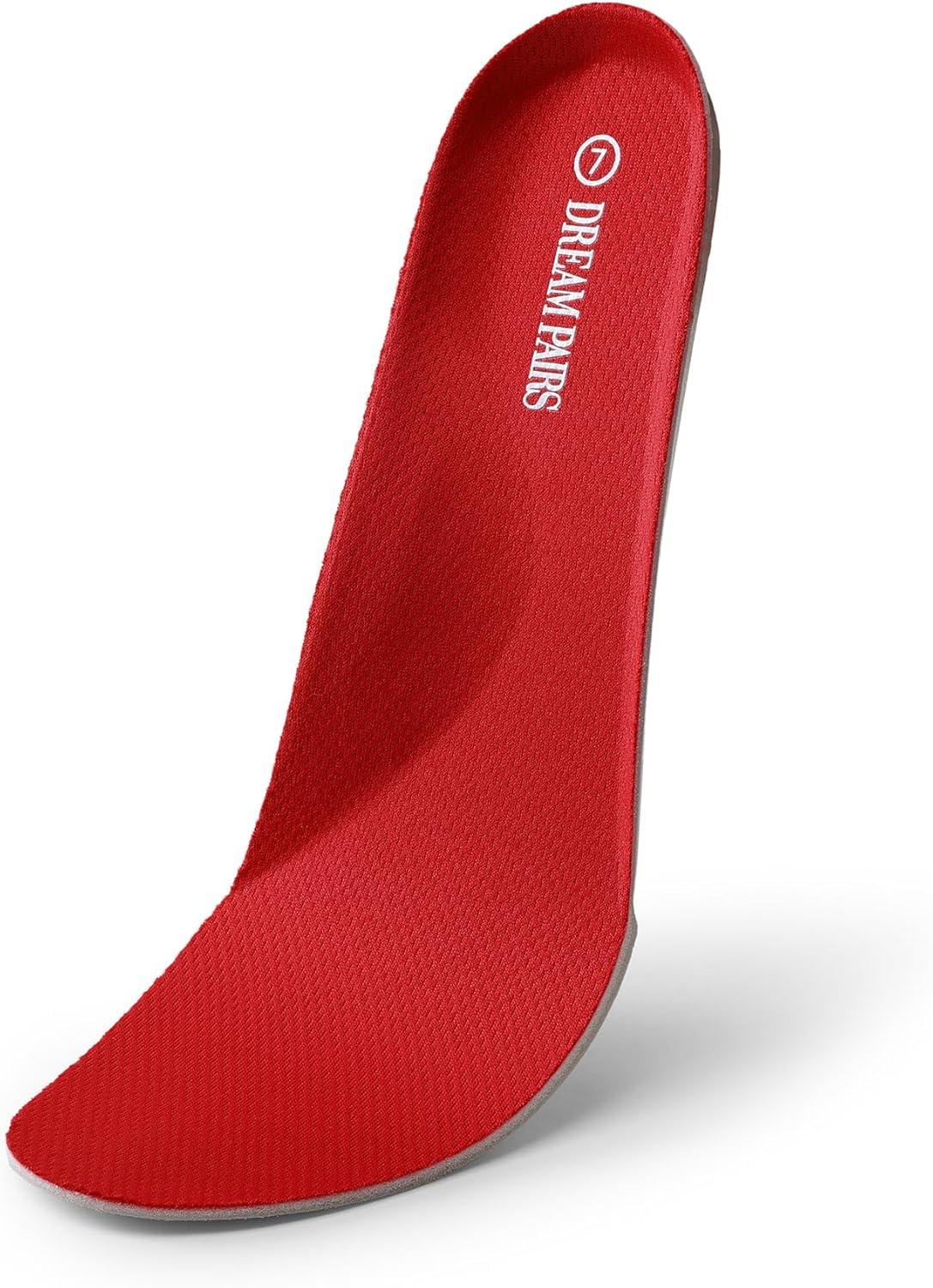 imageDREAM PAIRS Wide Ballet Flats Shoes for Women Width Foldable Knit Womens Flats with Arch Support Comfortable Shoes for Women Dressy Casual Work OfficeRed