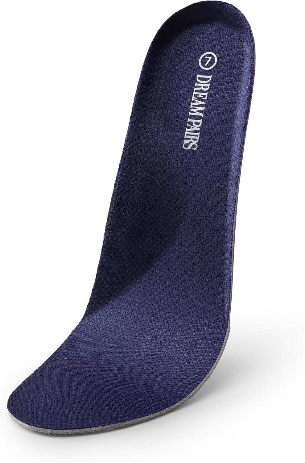 imageDREAM PAIRS Wide Ballet Flats Shoes for Women Width Foldable Knit Womens Flats with Arch Support Comfortable Shoes for Women Dressy Casual Work OfficeNavy