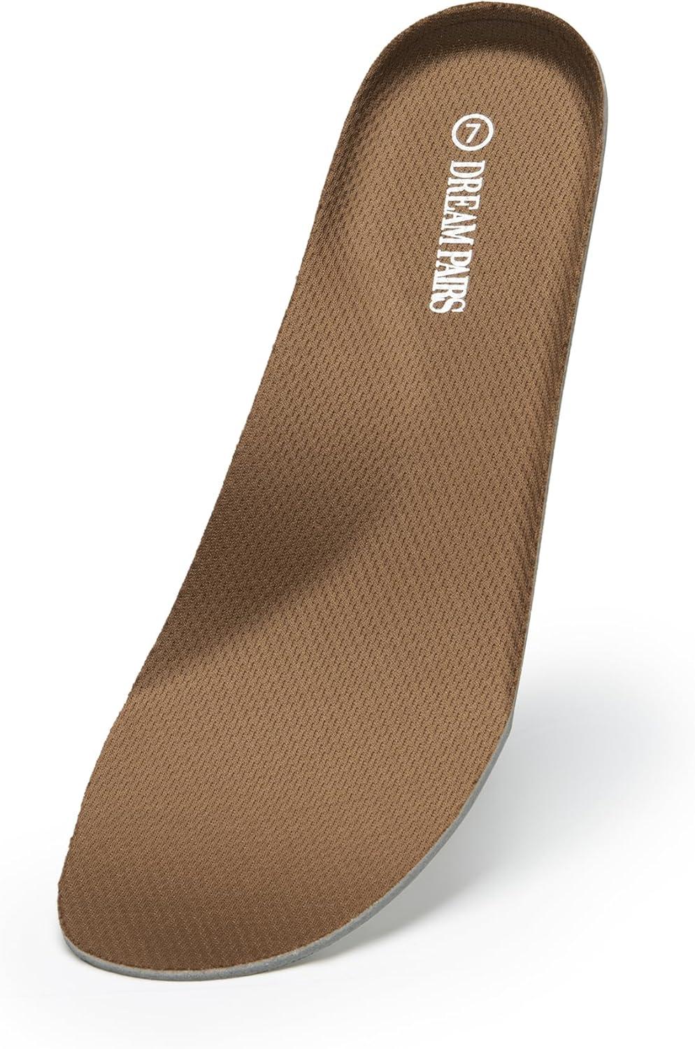 imageDREAM PAIRS Wide Ballet Flats Shoes for Women Width Foldable Knit Womens Flats with Arch Support Comfortable Shoes for Women Dressy Casual Work OfficeBrown