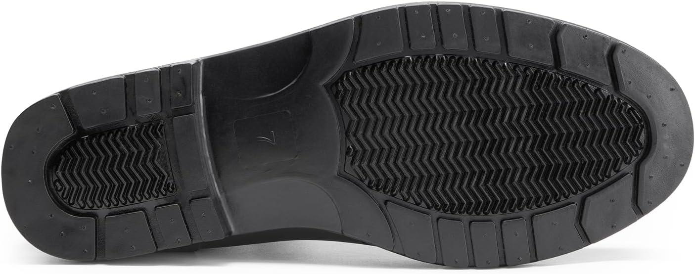 imageDREAM PAIRS Womens Ankle Rain Boots Chelsea Short Boots Waterproof Elastic Slip On Lightweight Comfortable Garden Outdoor ShoesBlack