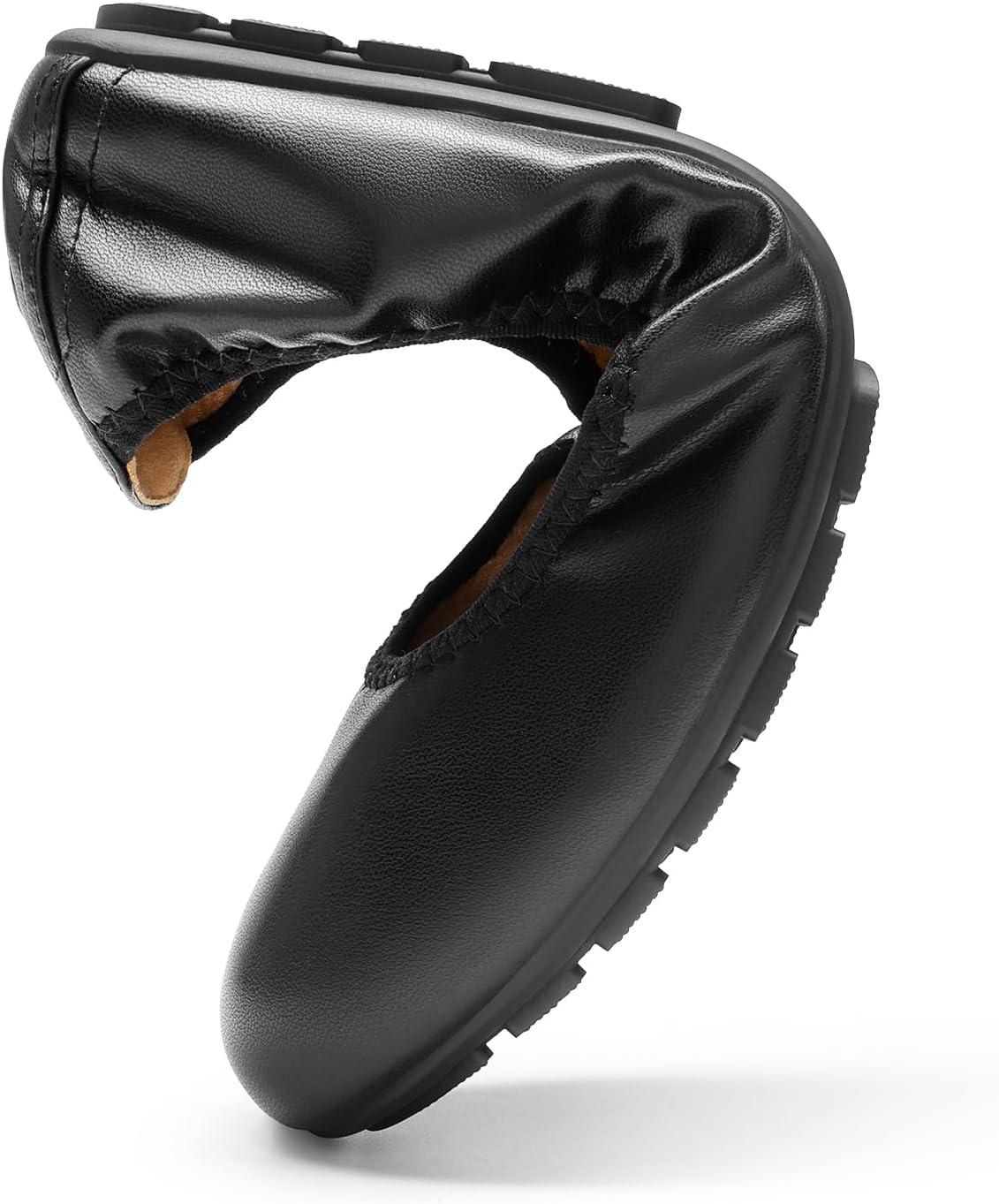 imageDREAM PAIRS Womens Ballet Flats Foldable Round Toe Dressy Comfortable Slip On Dress ShoesBlack