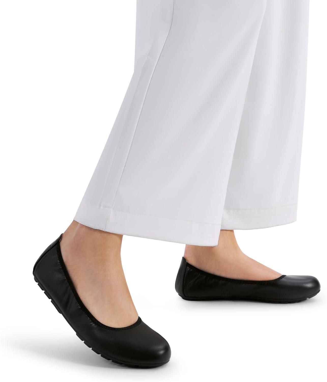 imageDREAM PAIRS Womens Ballet Flats Foldable Round Toe Dressy Comfortable Slip On Dress ShoesBlack