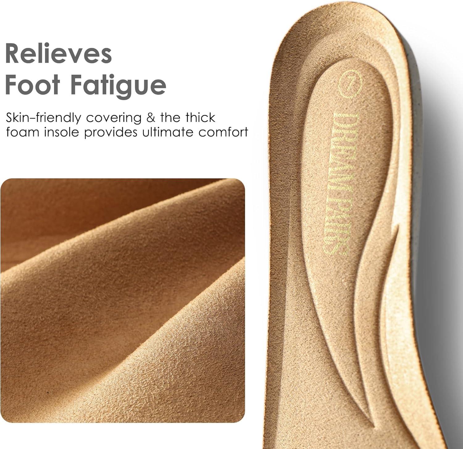 imageDREAM PAIRS Womens Comfortable Ballet Dressy Work Flats Round Toe Slip on Office ShoesGold