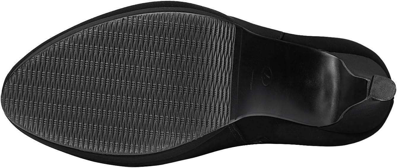 imageDREAM PAIRS Womens HIGHPLAT Black Chunky Thigh High Over The Knee High Heel BootsSarahiblacknubuck