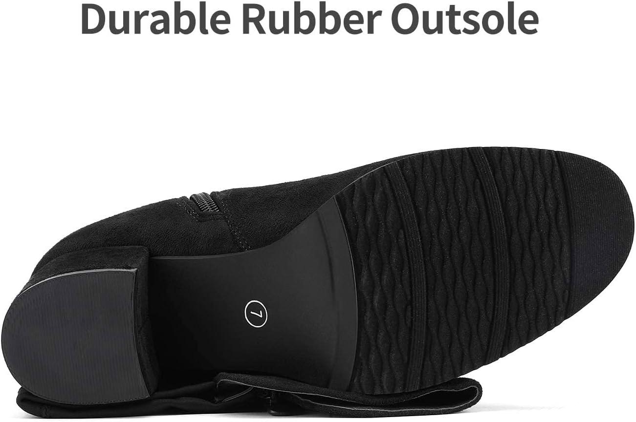 imageDREAM PAIRS Womens Knee High Stretchy Fashion BootsBlack