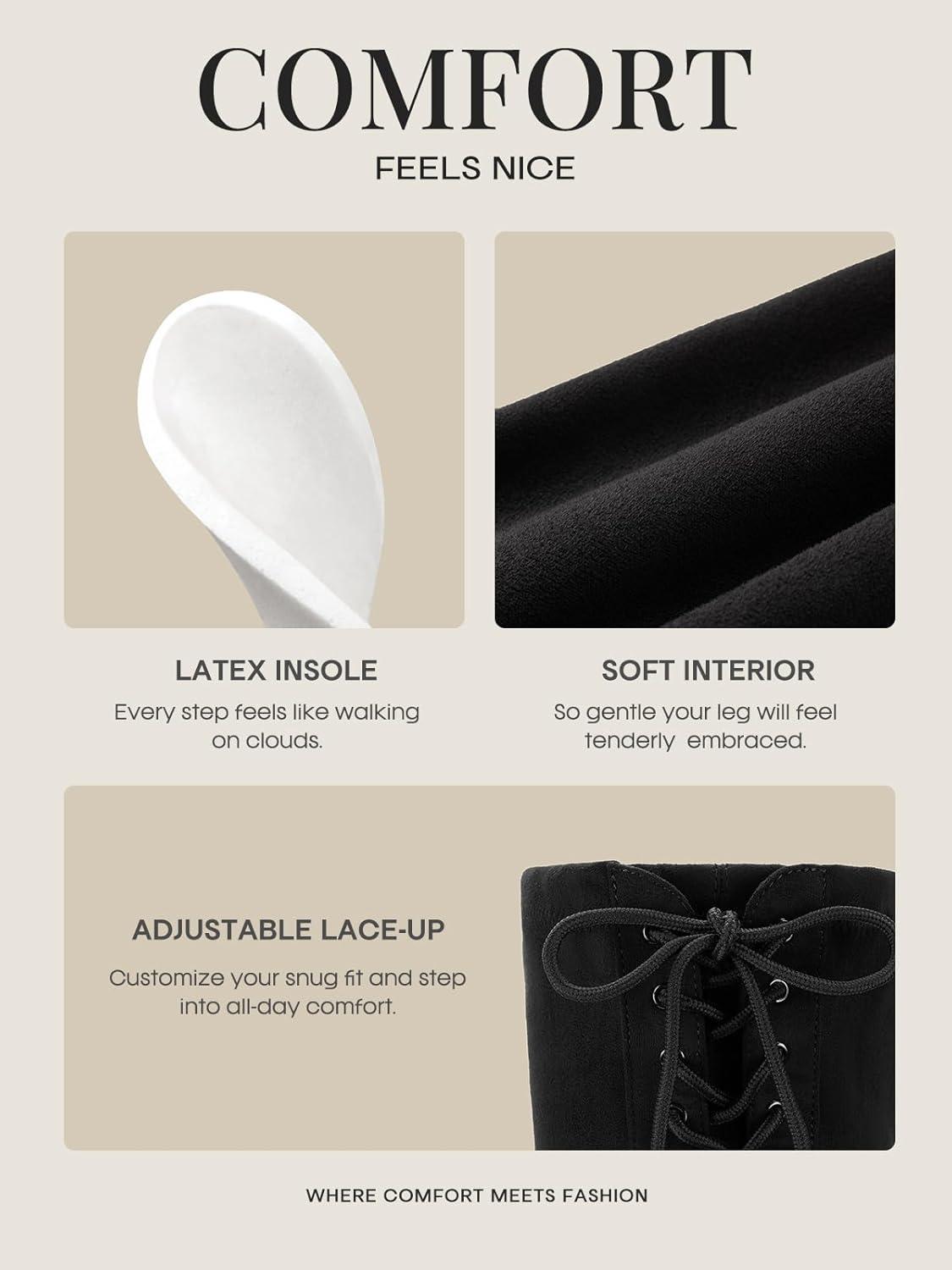 imageDREAM PAIRS Womens Laurence Over The Knee Thigh High Chunky Heel Boots Long Stretch Sexy Fall BootsBlack