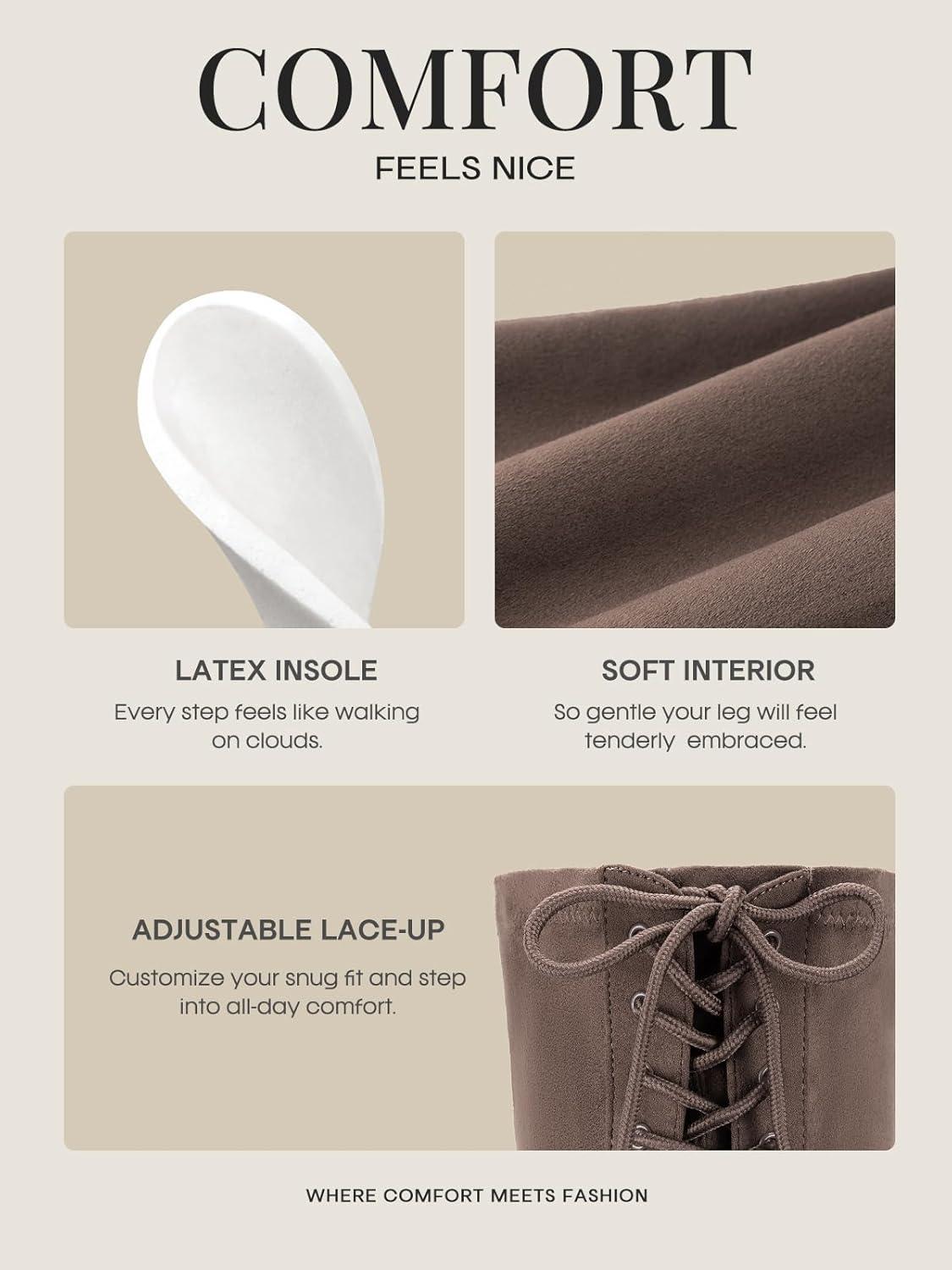 imageDREAM PAIRS Womens Laurence Over The Knee Thigh High Chunky Heel Boots Long Stretch Sexy Fall BootsKhaki