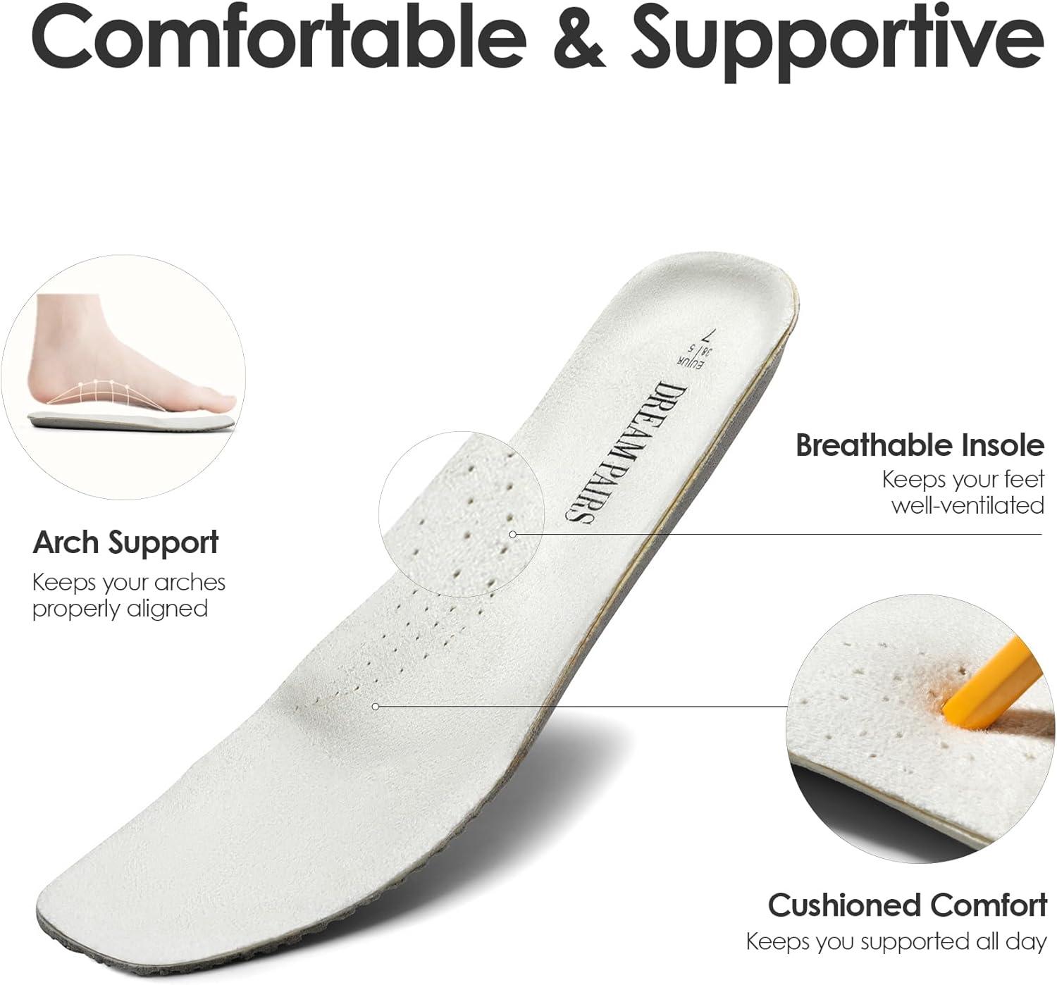 imageDREAM PAIRS Womens Loafers Penny Loafer Slip on Casual Dressy Comfortable Business Work Office Moccasins Driving Loafer ShoesWhite