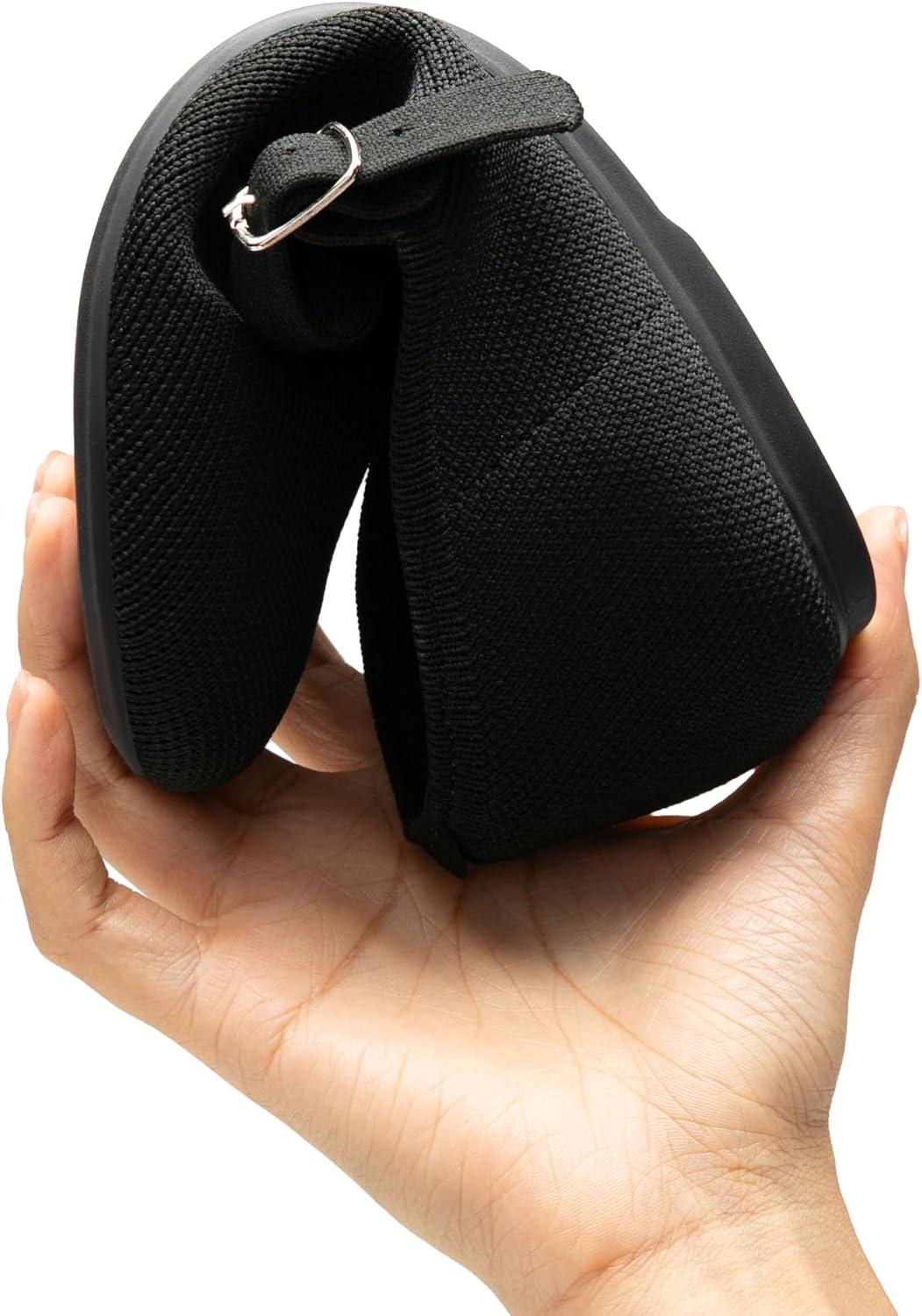 imageDREAM PAIRS Womens Mary Jane Ballet Flat Shoes Dressy Foldable Knit Flats with Arch Support Comfortable for Casual Work OfficeBlack