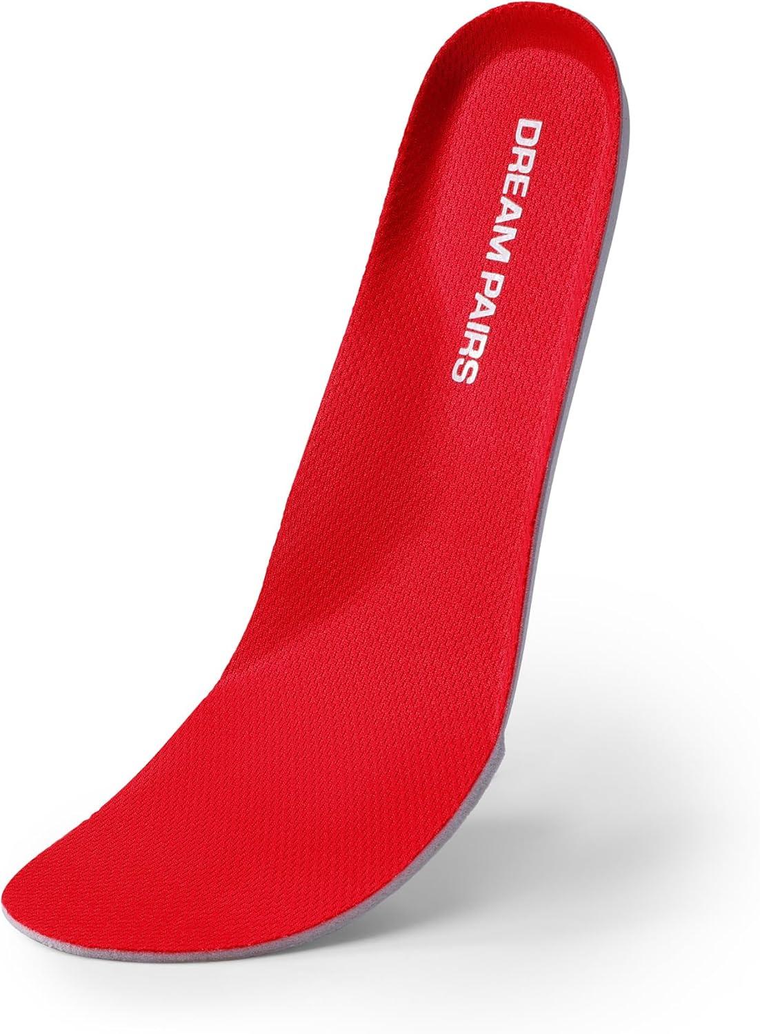 imageDREAM PAIRS Womens Mary Jane Ballet Flat Shoes Dressy Foldable Knit Flats with Arch Support Comfortable for Casual Work OfficeRed