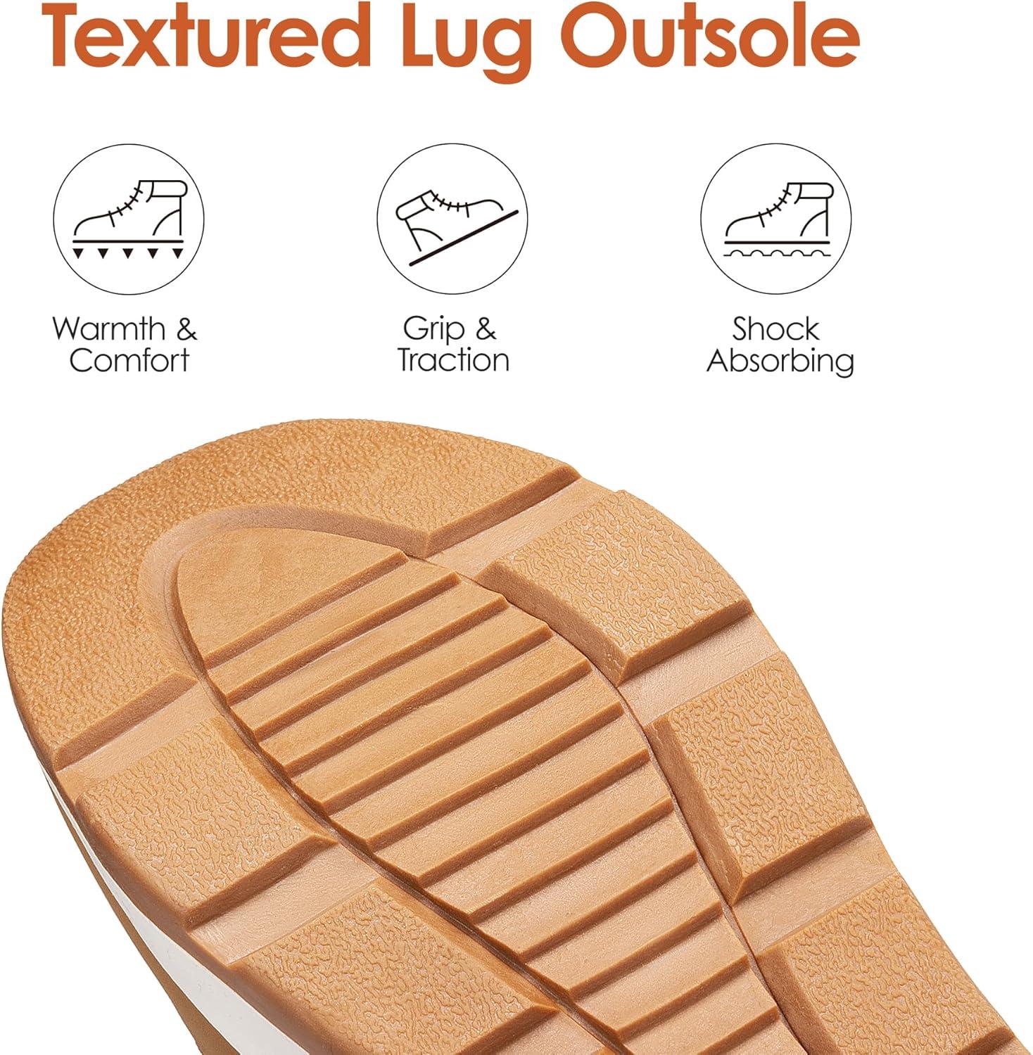 imageDREAM PAIRS Womens Winter Snow Boots Faux Fur Waterproof Ankle Booties Zaylee Ladies Comfortable Short Boots OutdoorChestnut