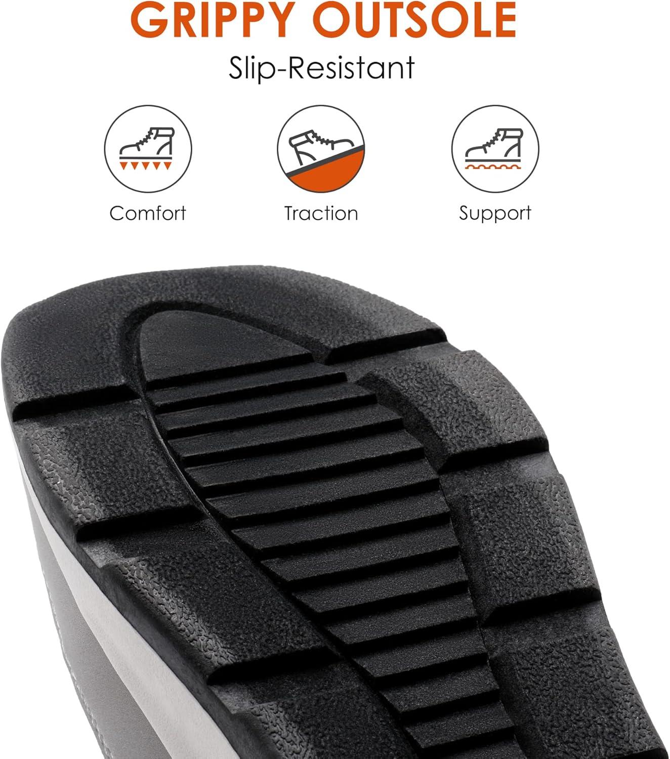 imageDREAM PAIRS Womens Winter Snow Boots Faux Fur Waterproof Ankle Booties Zaylee Ladies Comfortable Short Boots OutdoorGrey