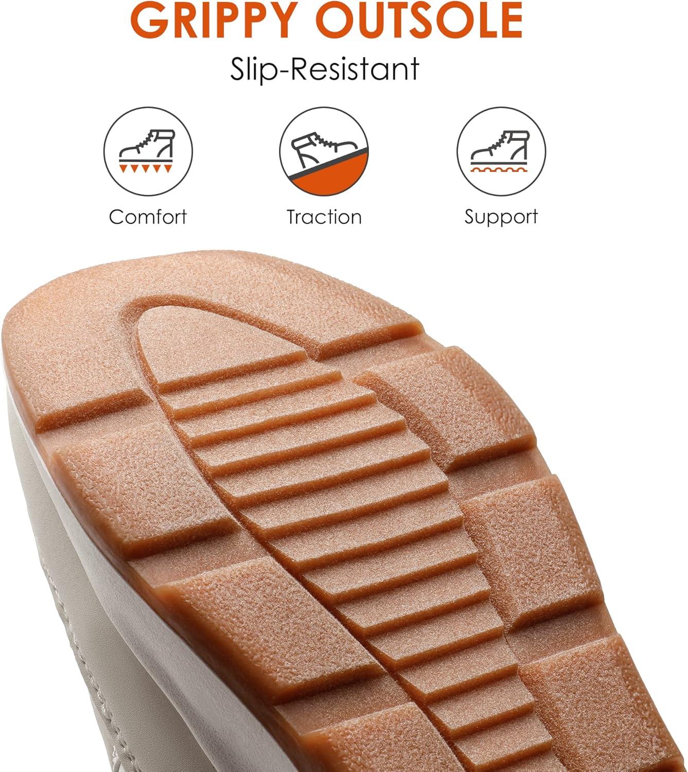 imageDREAM PAIRS Womens Winter Snow Boots Faux Fur Waterproof Ankle Booties Zaylee Ladies Comfortable Short Boots OutdoorOffwhite