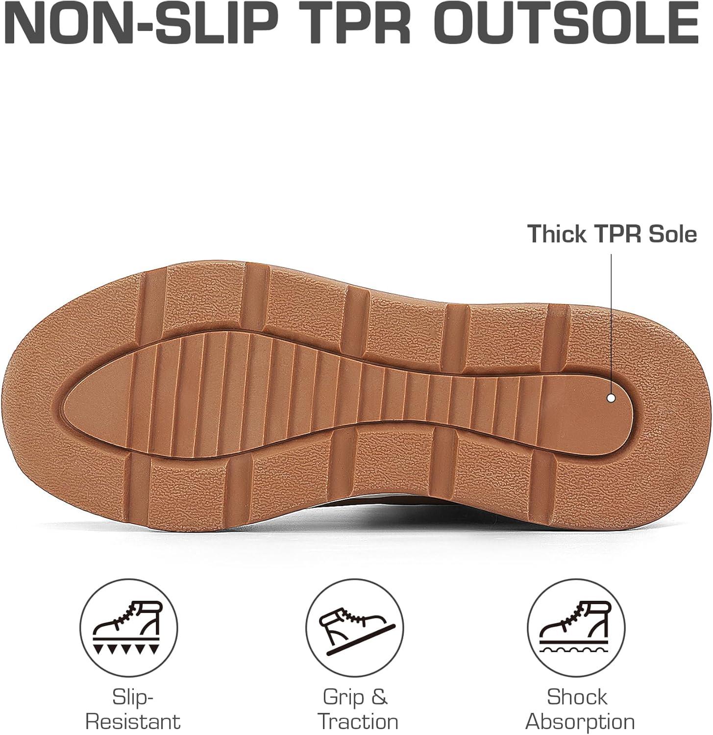 imageDREAM PAIRS Womens Winter Snow Boots Waterproof Lightweight Warm Faux Fur Lined Insulated Outdoor Ladies MidCalf BootiesChestnut