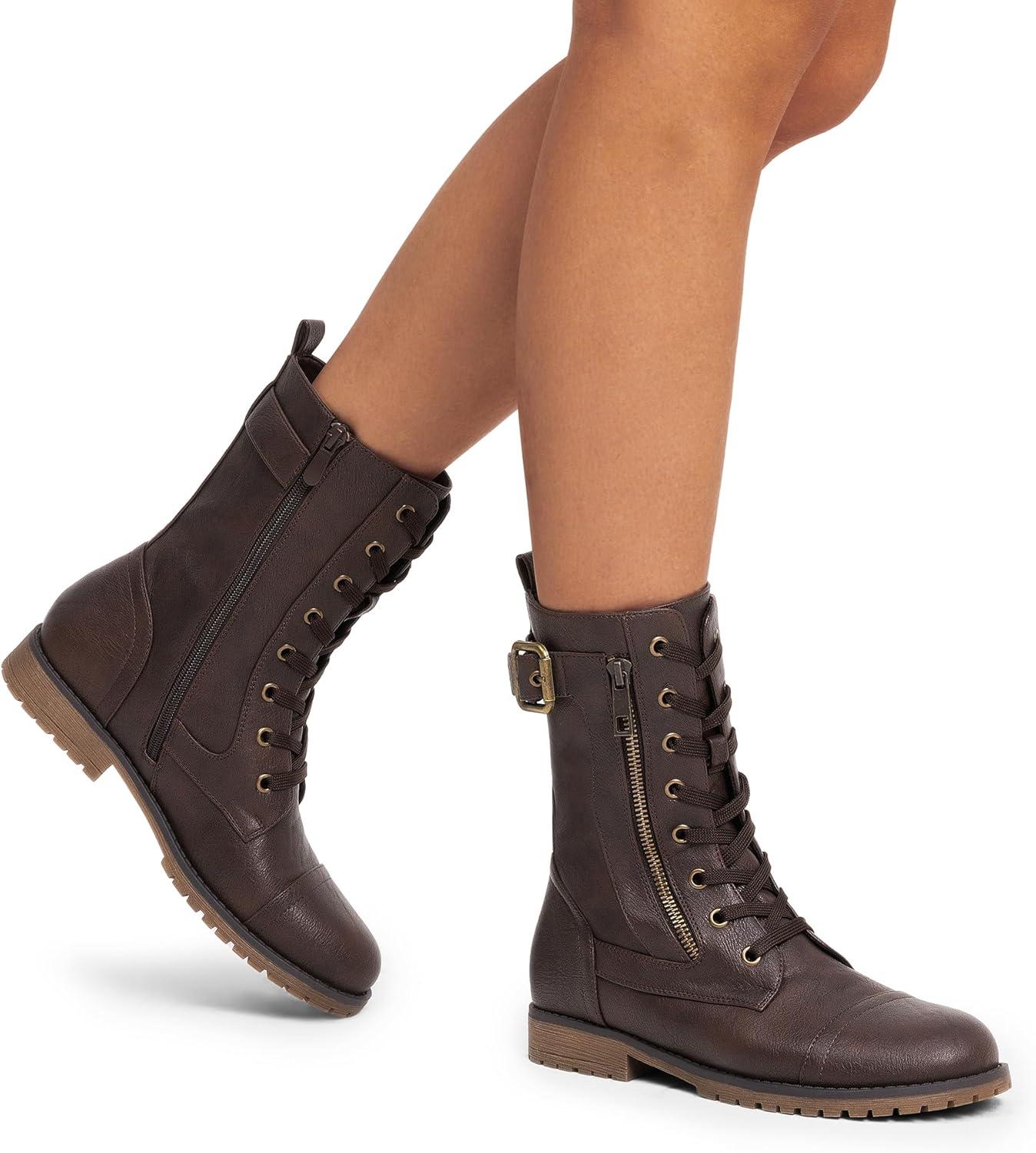 imageDREAM PAIRS womens DriversBrown