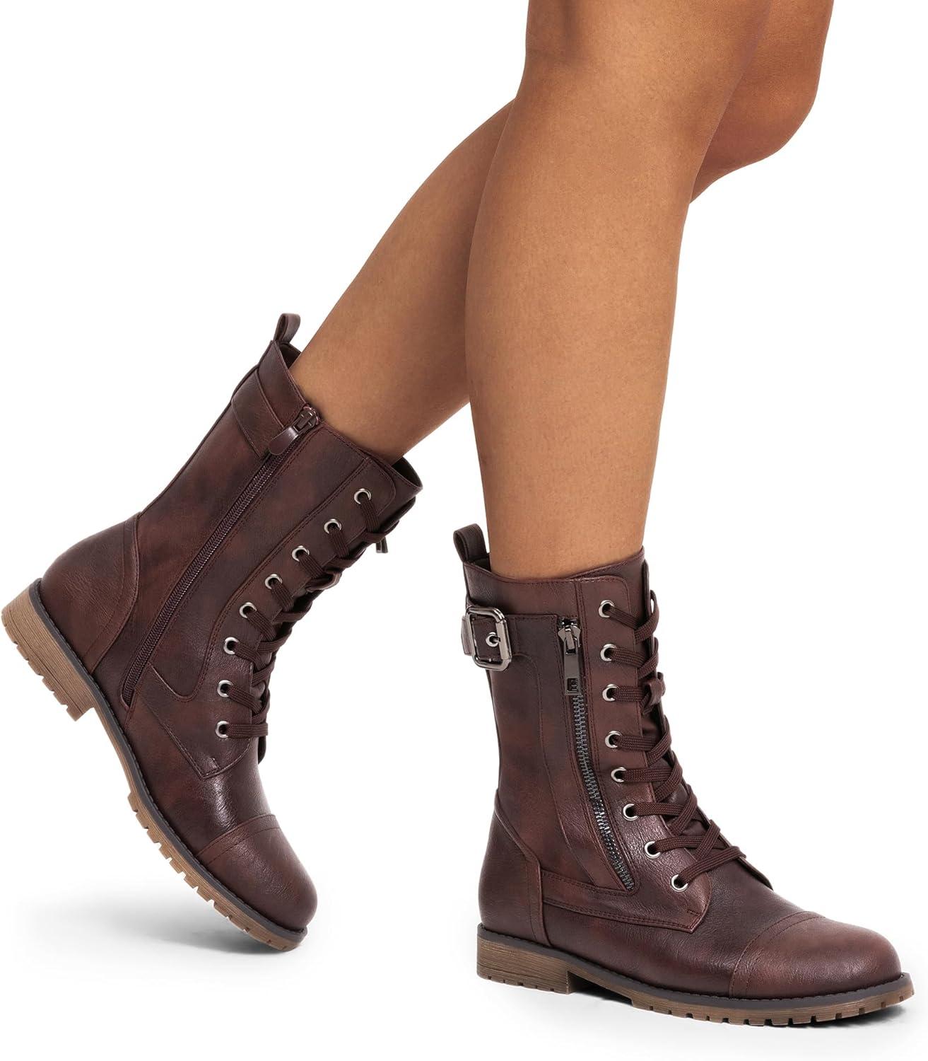 imageDREAM PAIRS womens DriversBurgundy