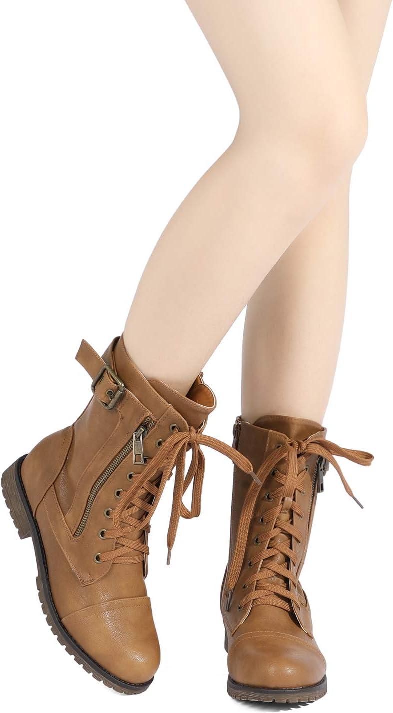 imageDREAM PAIRS womens DriversCamel