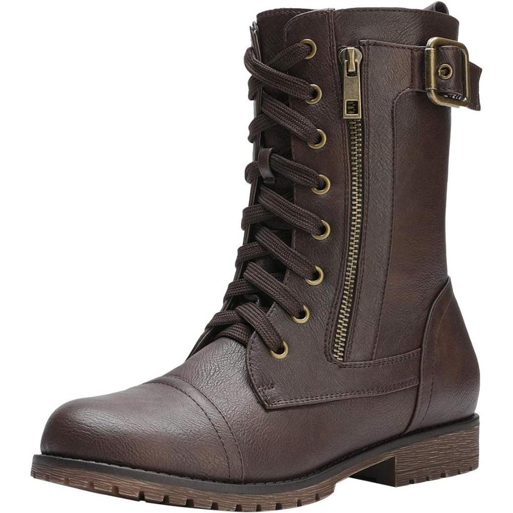 imageDREAM PAIRS womens DriversBrown