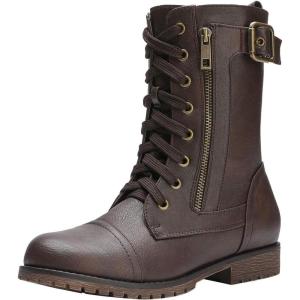 DREAM PAIRS womens Drivers(Brown)