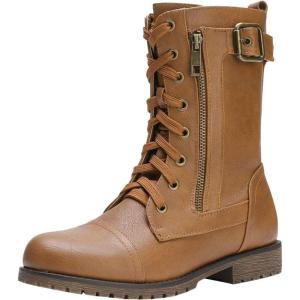 DREAM PAIRS womens Drivers(Camel)