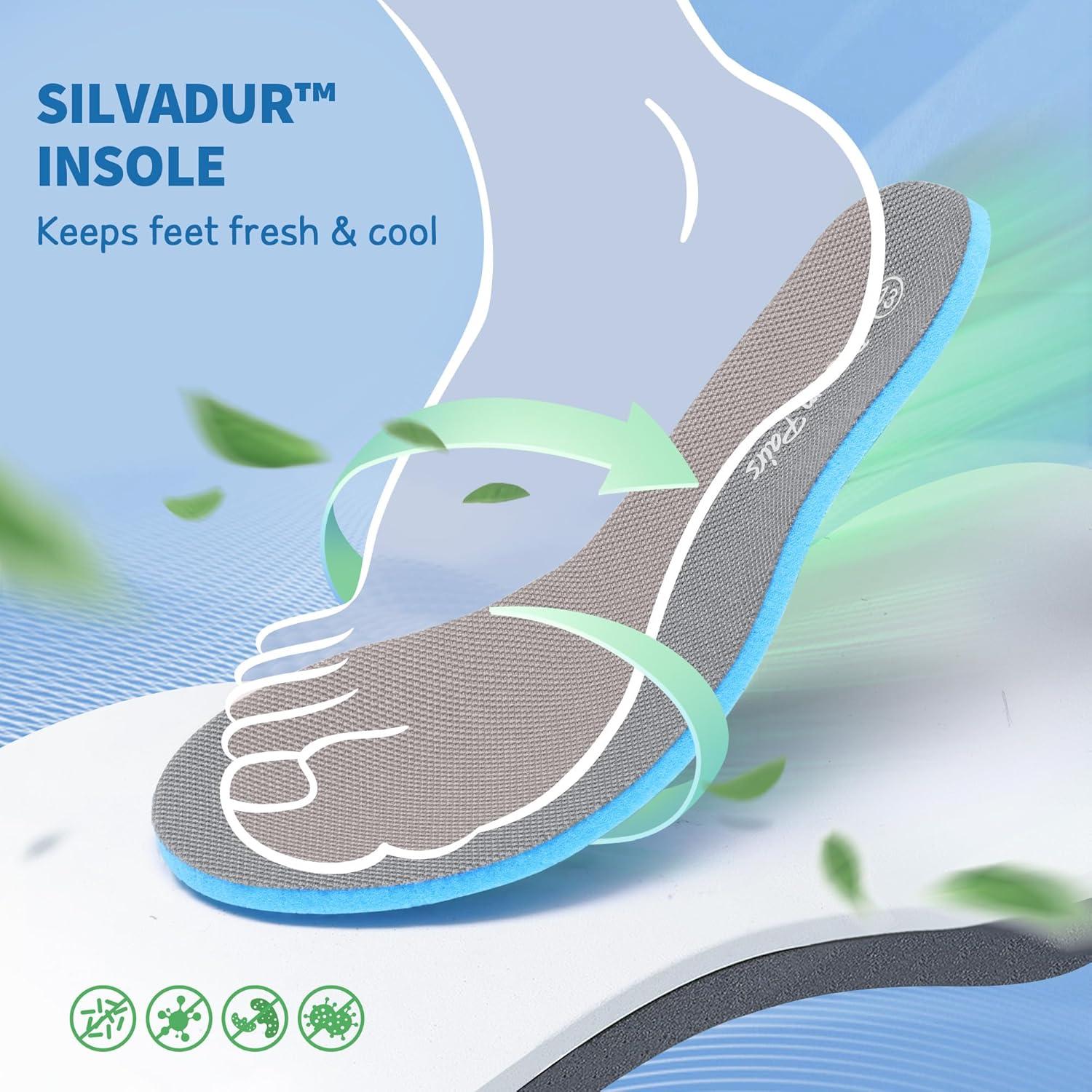 imageDREAM PAIRS Boys Girls Sneakers Kids Tennis Running Shoes EZONs EZPlays Athletic Sport Gym Lightweight Breathable ShoesLight GreyPink