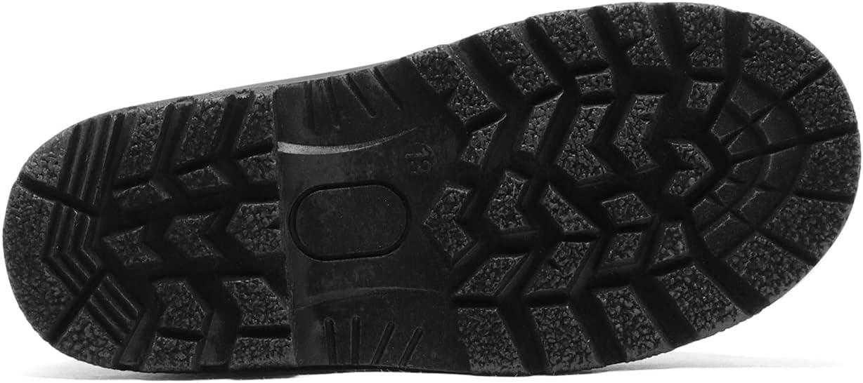 imageDREAM PAIRS Boys ampamp Girls Mid Calf WaterResistant Winter Snow Boots for ToddlerLittleBig KidNavyFuchsia