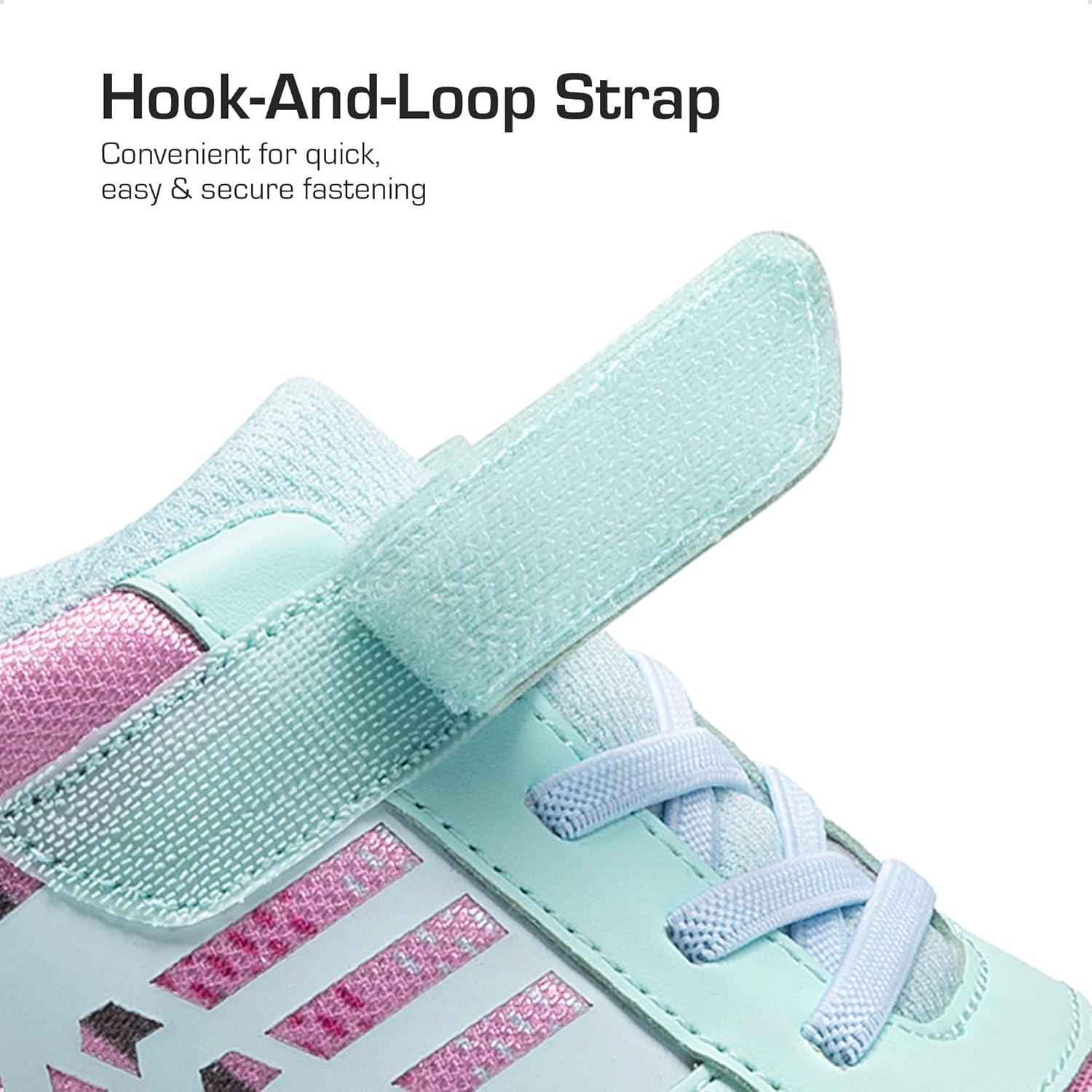 imageDREAM PAIRS Girls Boys Shoes Kids Tennis EZOns Quicksteps School Sneakers Breathable Running Athletic ShoesMint GreenPink