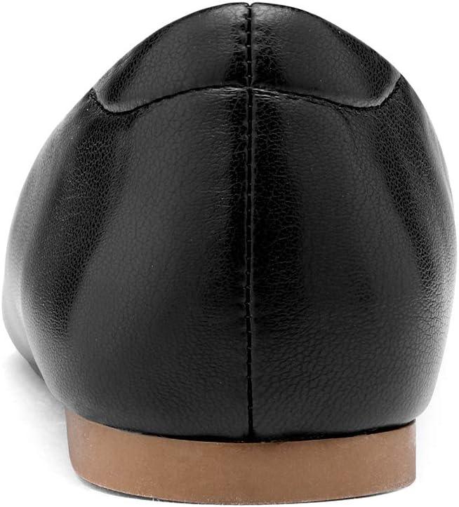 imageDREAM PAIRS Girls Dress Shoes Ballet Flats Slipon Fashion Bow Flower Girl Shoes for Wedding School Party BirthdayBlack