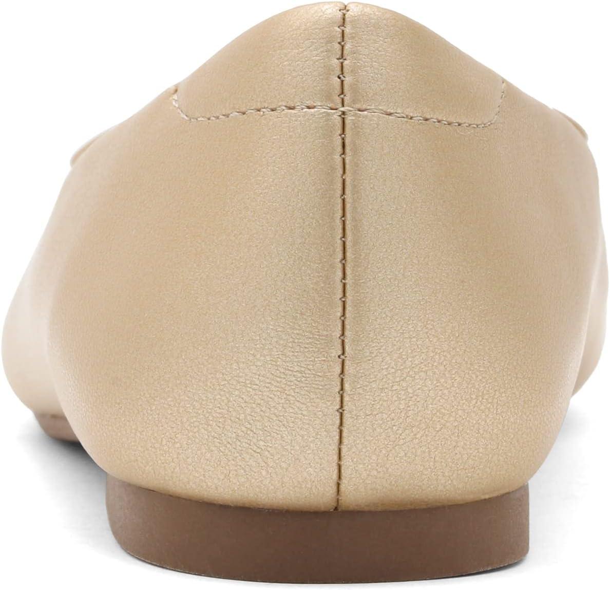 imageDREAM PAIRS Girls Dress Shoes Ballet Flats Slipon Fashion Bow Flower Girl Shoes for Wedding School Party BirthdayGold