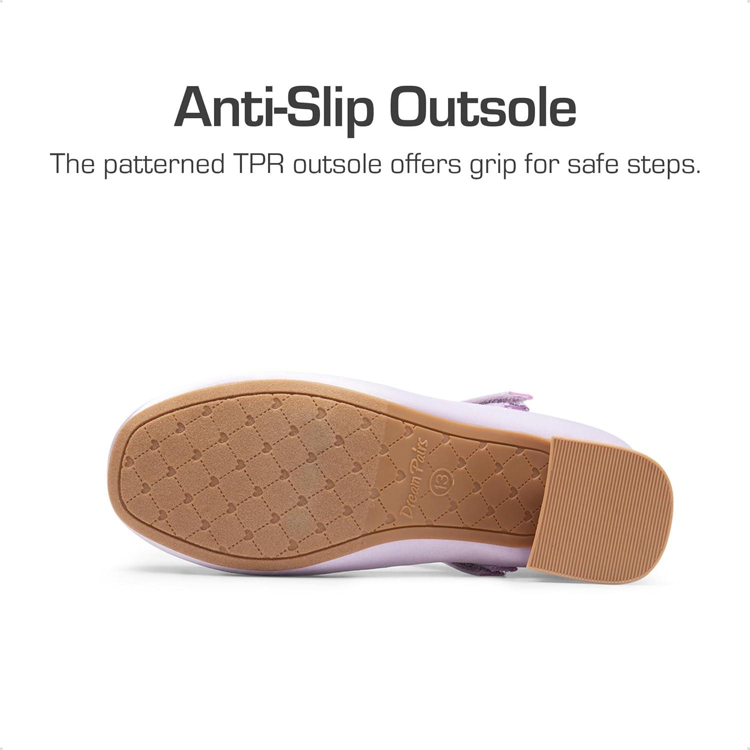 imageDREAM PAIRS Girls Dress Shoes High Heels Party Wedding Princess Pump for Little Big KidPurple