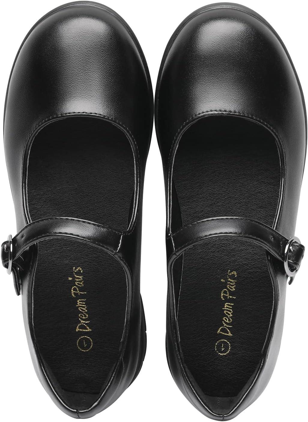 imageDREAM PAIRS Girls Mary Jane Flats School Uniform Dress ShoesBlack