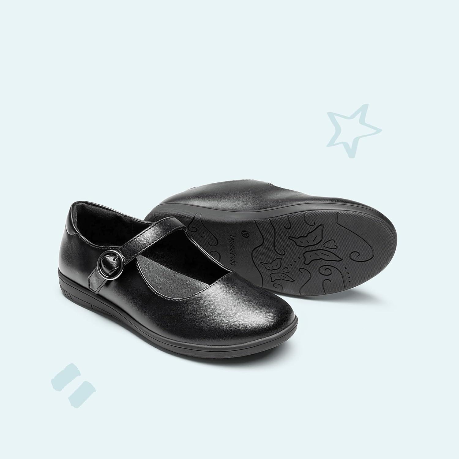 imageDREAM PAIRS Girls Mary Jane Flats School Uniform Dress ShoesBlack