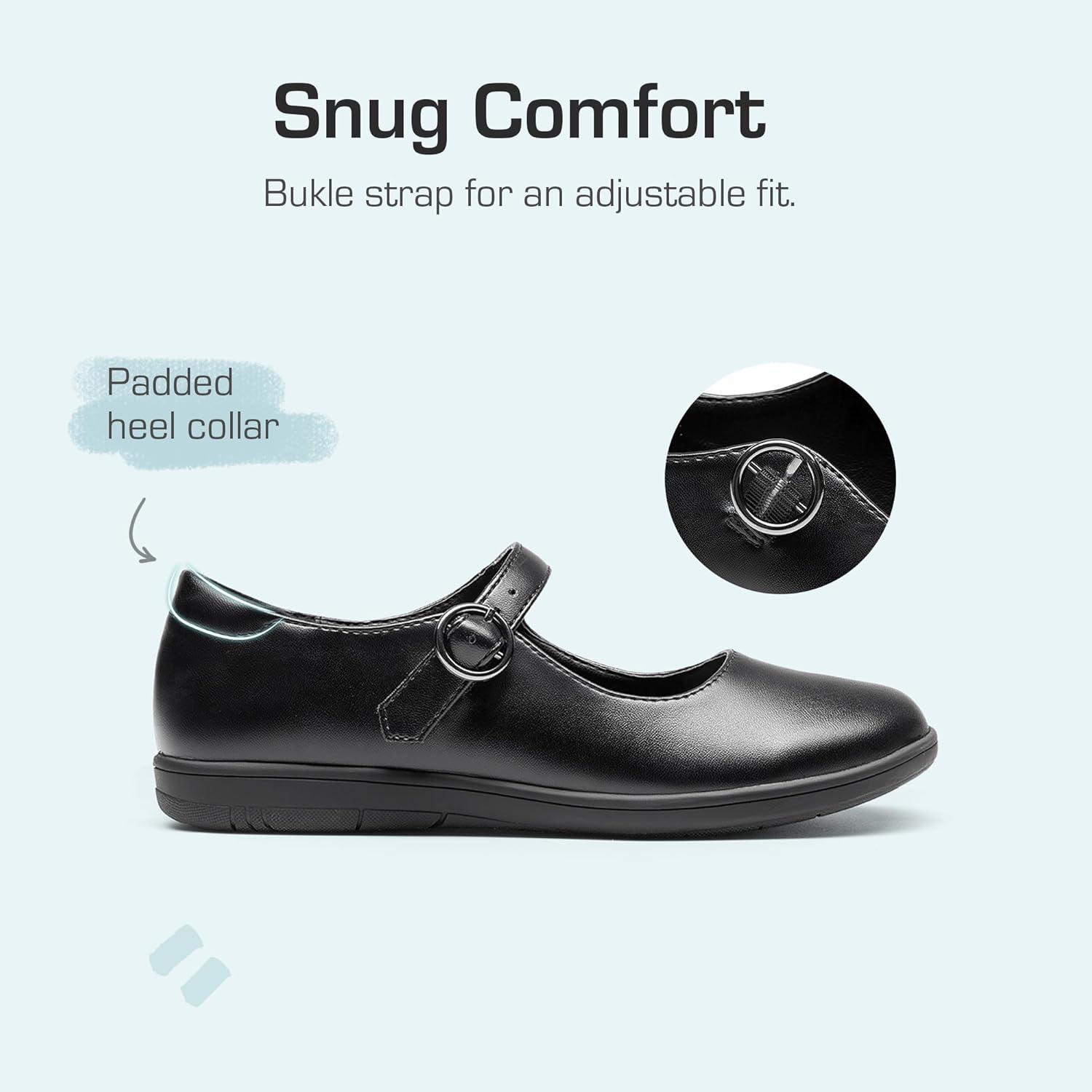 imageDREAM PAIRS Girls Mary Jane Flats School Uniform Dress ShoesBlack