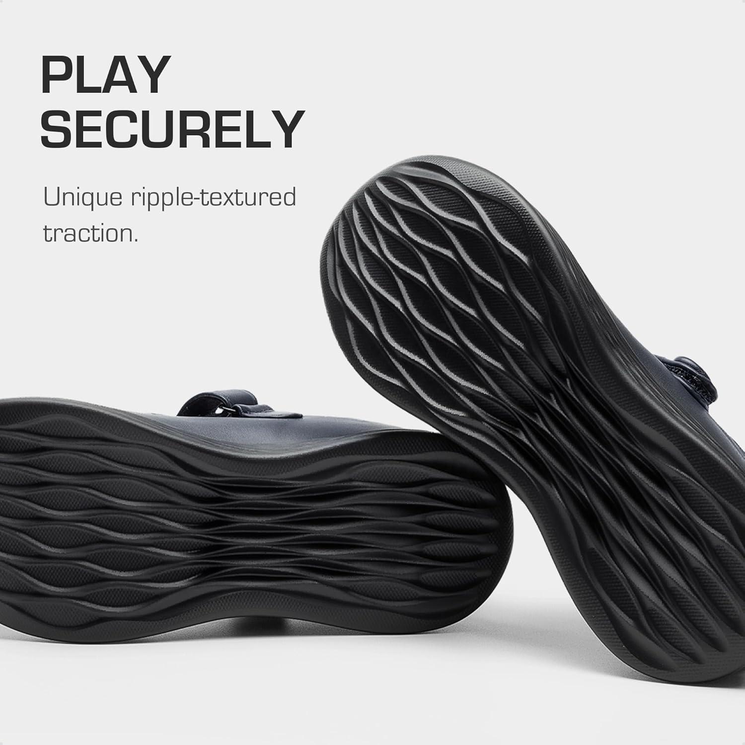 imageDREAM PAIRS Girls School Shoes Mary Jane Flats Lightweight Comfortable Girls Uniform Dress Shoes for ToddlerLittle KidBig KidNavy