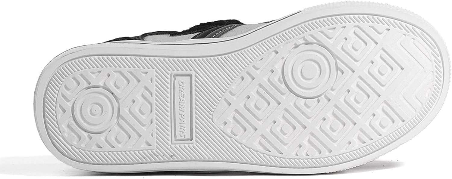 imageDREAM PAIRS Kid Sneakers Girls Boys School Loafers Shoes LilLegends TimberTotBlackGrey