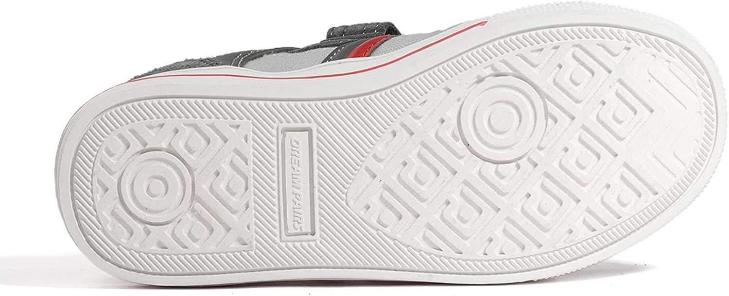 imageDREAM PAIRS Kid Sneakers Girls Boys School Loafers Shoes LilLegends TimberTotGreyred