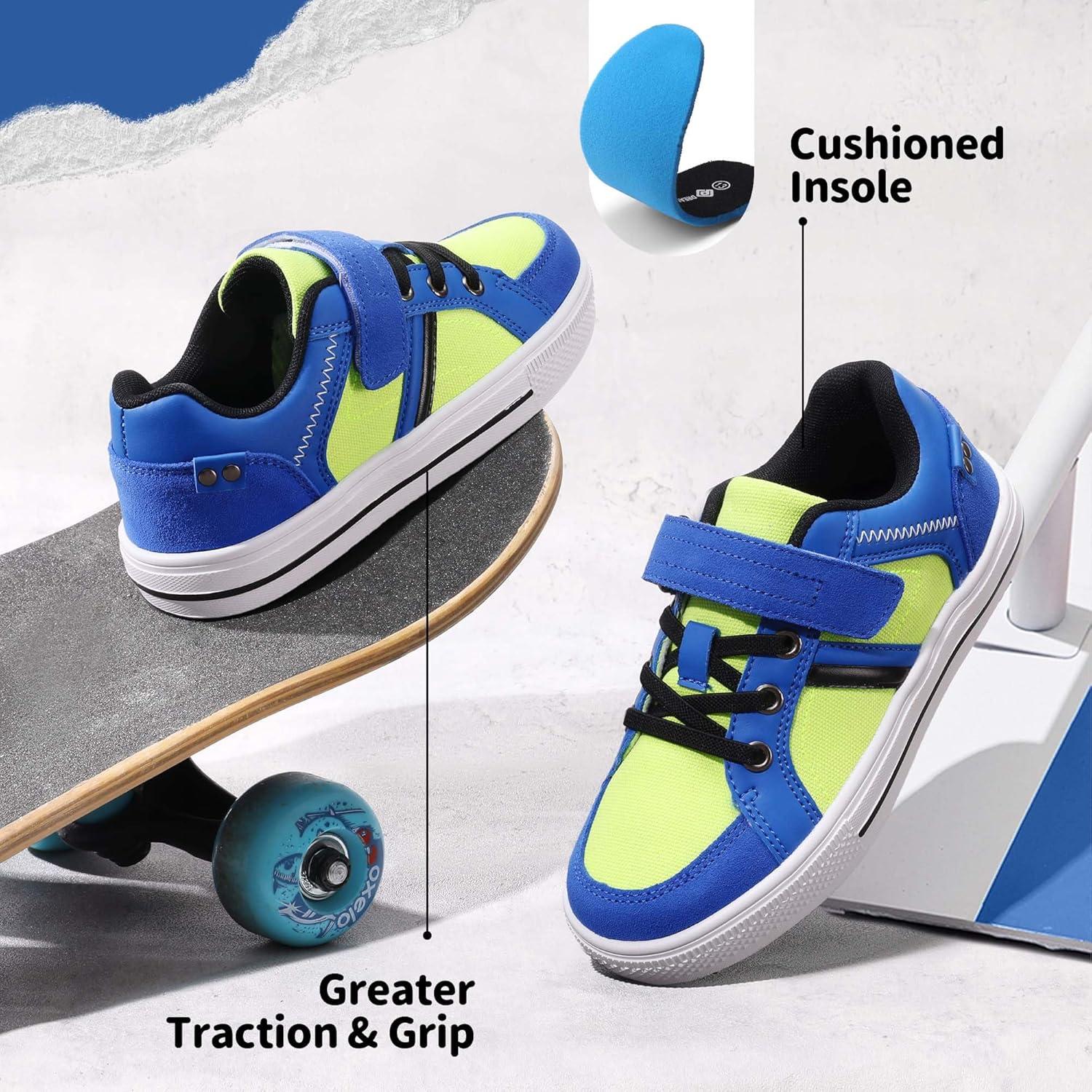 imageDREAM PAIRS Kid Sneakers Girls Boys School Loafers Shoes LilLegends TimberTotLight GreenBlue