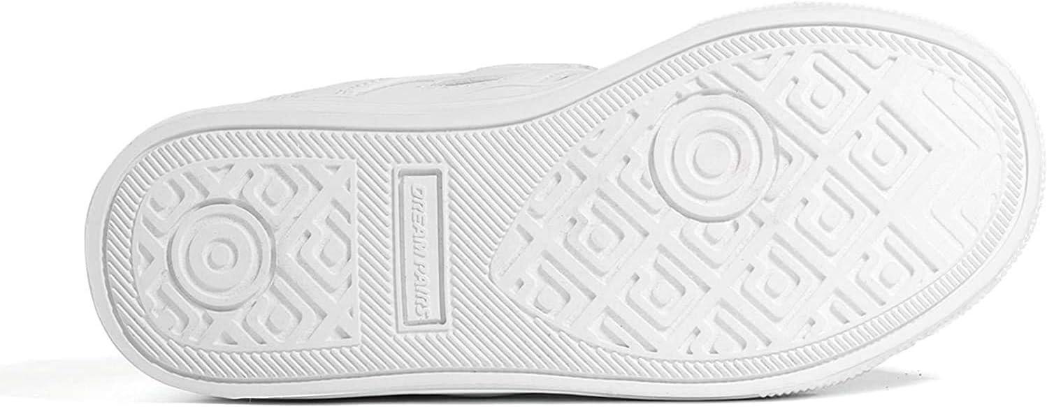 imageDREAM PAIRS Kid Sneakers Girls Boys School Loafers Shoes LilLegends TimberTotWhite