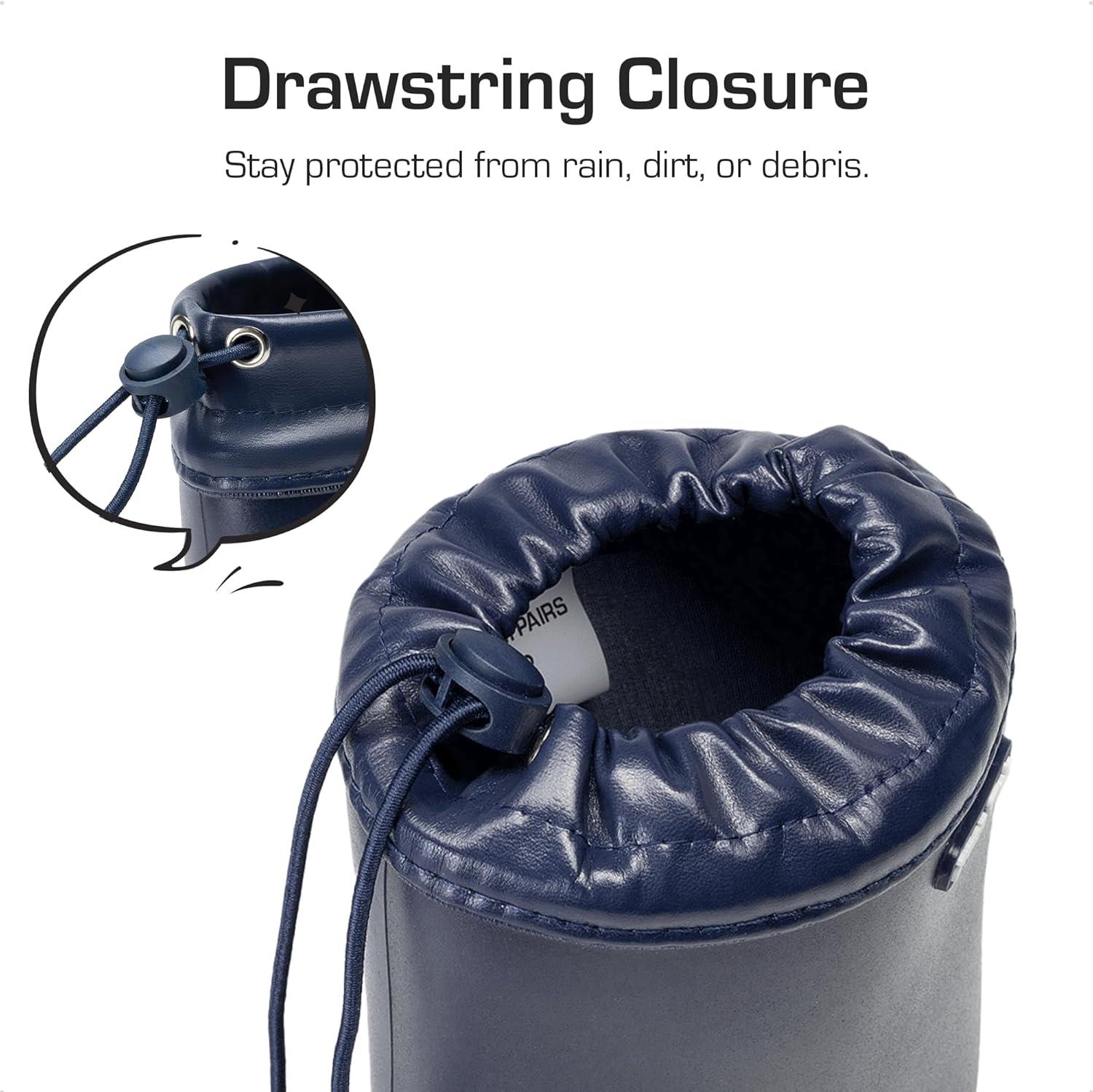 imageDREAM PAIRS Kids Rain Boots Boys Girls Lightweight Boots Waterproof Easyon Outdoor Playing Rain Boot UnisexChildNavy