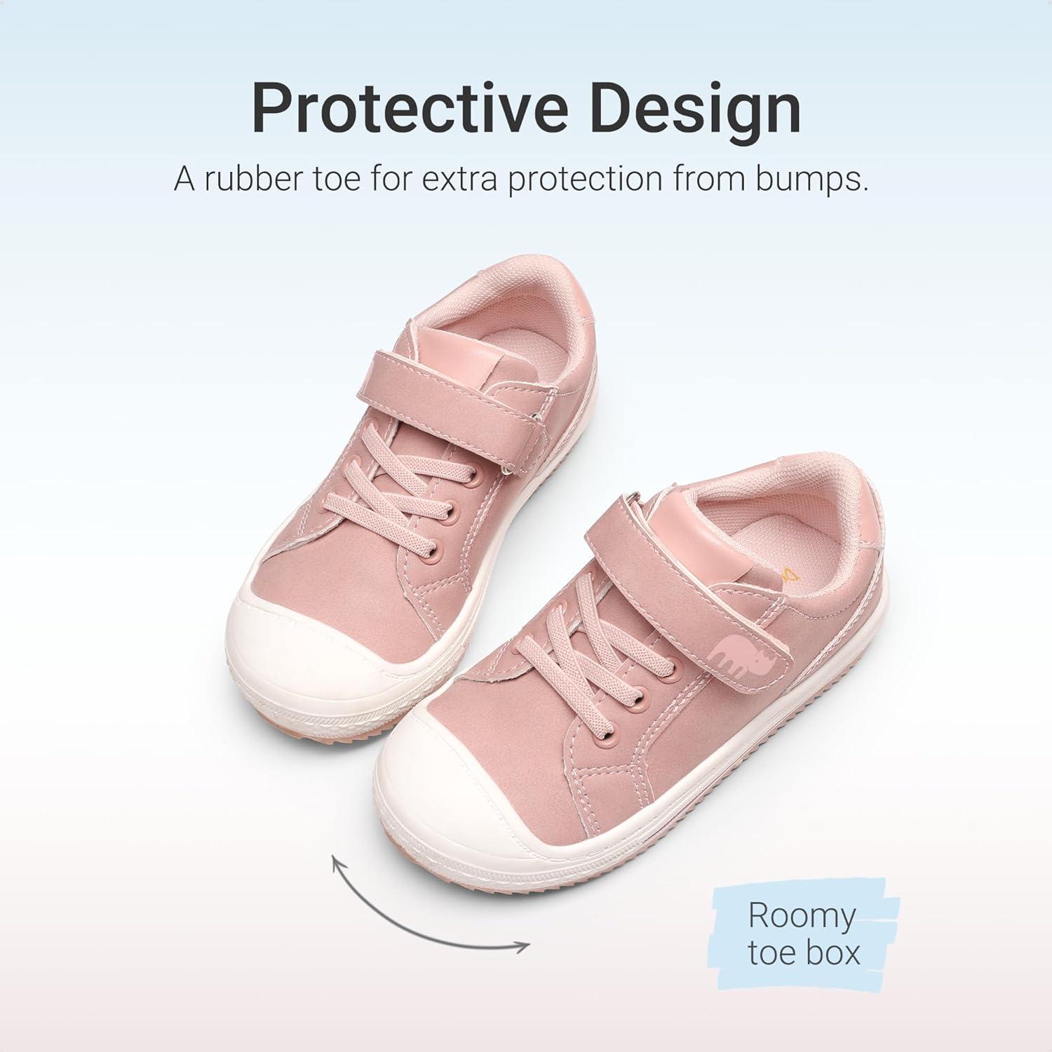 imageDREAM PAIRS Toddler Boys Girls Sneakers Casual Lightweight Kids Storybook Walking Skate ShoesPink