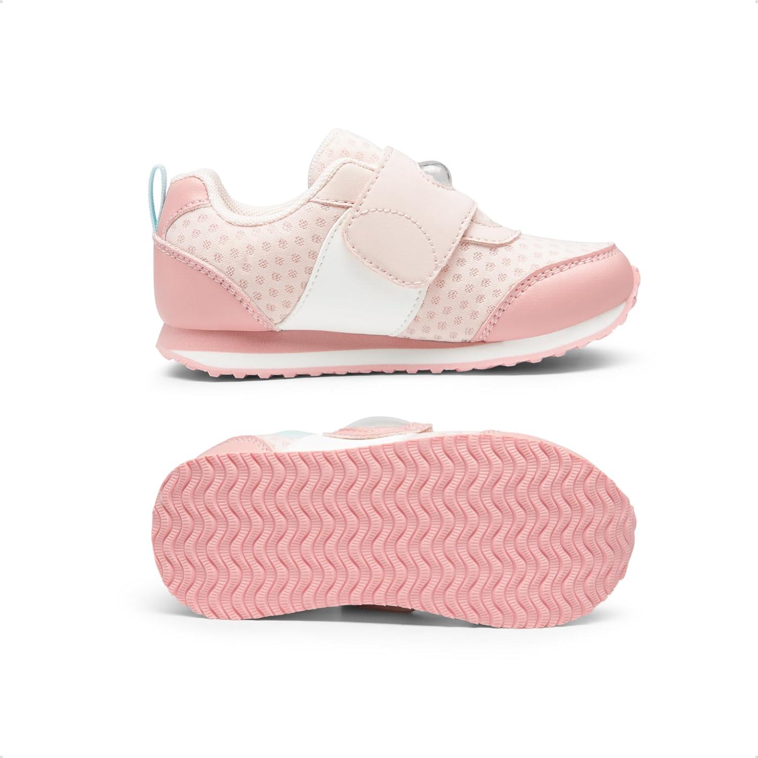 imageDREAM PAIRS Toddler Shoes Boys Girls Sneakers Kids Tennis Running Shoes Storybook Lightweight Hook and Loop Casual Walking ShoesPink