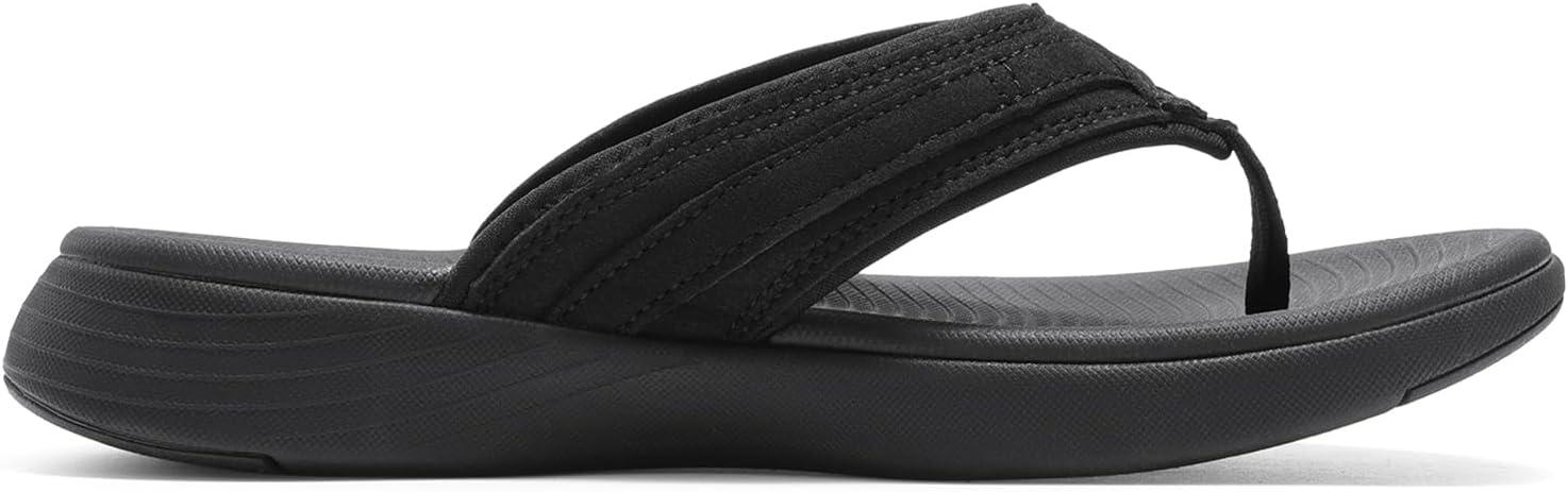 imageDREAM PAIRS Womens Arch Support Flip Flops Comfortable Thong SandalsBlack