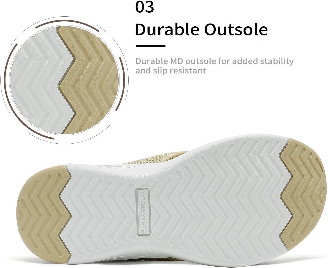 imageDREAM PAIRS Womens Arch Support Soft Cushion Flip Flops Thong SandalsBeige