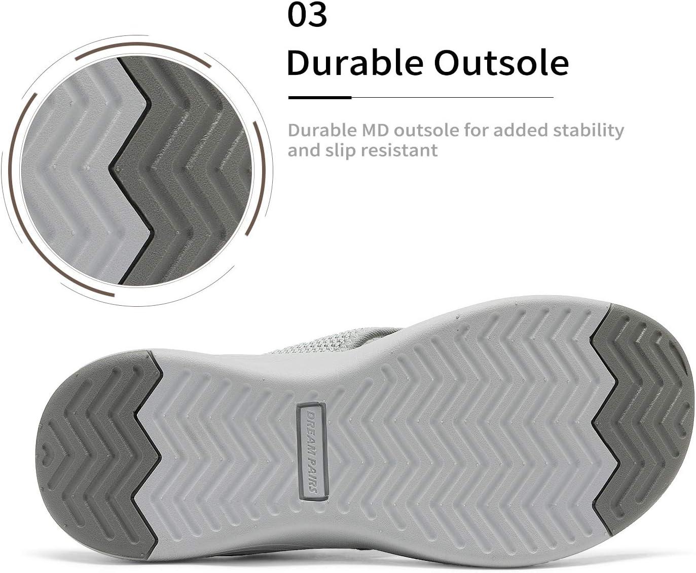 imageDREAM PAIRS Womens Arch Support Soft Cushion Flip Flops Thong SandalsGrey