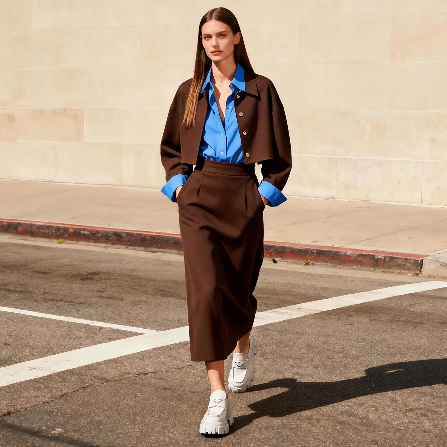 imageDREAM PAIRS Womens Chunky Loafers Platform Comfortable SlipOn Dressy Business Casual Fashion Outfit Loafer ShoesWhite