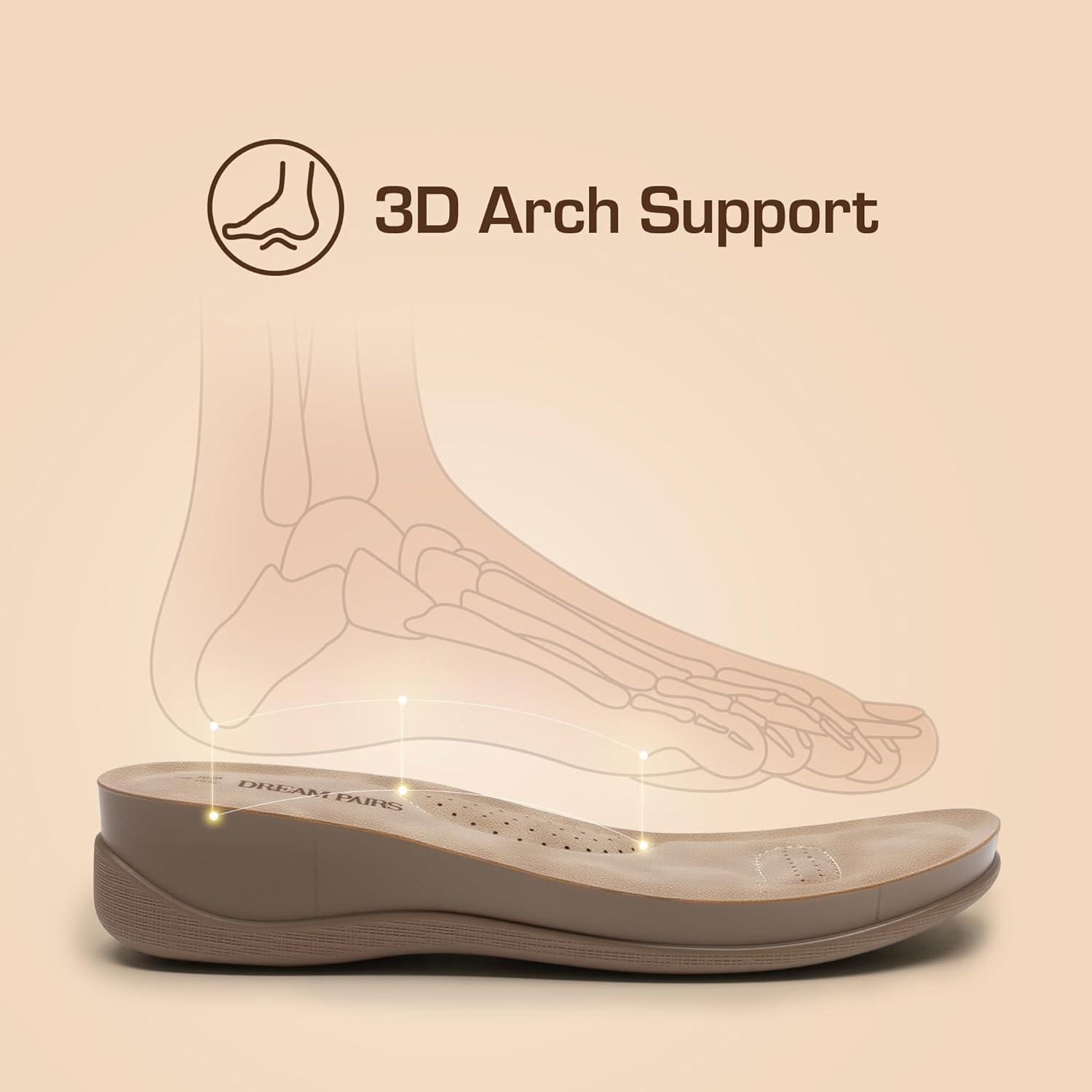 imageDREAM PAIRS Womens Comfortable Dressy Flats Sandals Open Toe One Band Casual Walking Sandals for SummerNavy