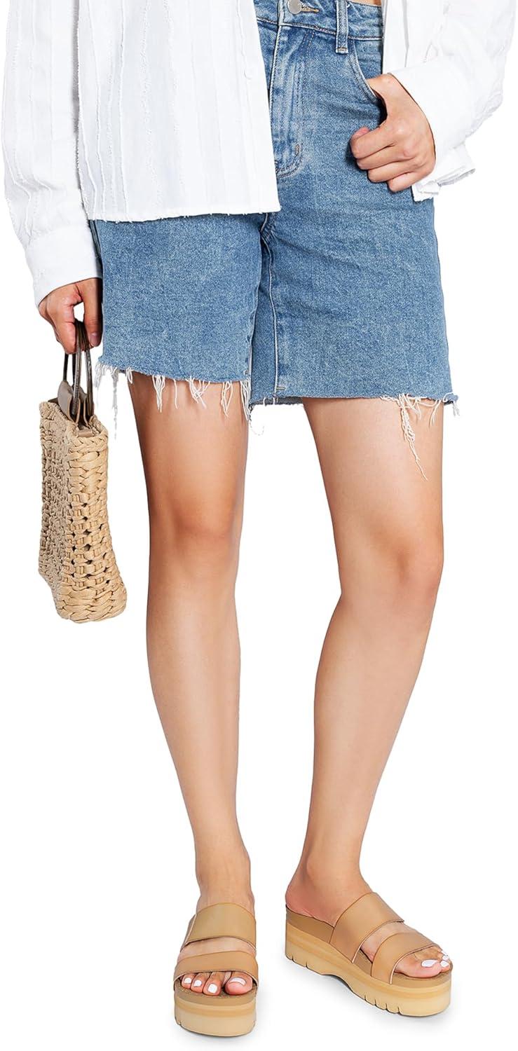 imageDREAM PAIRS Womens Platform Slides Sandals Comfortable Arch Support Footbed Two Strap Slipon Fashion Beach Wedge SandalsNude