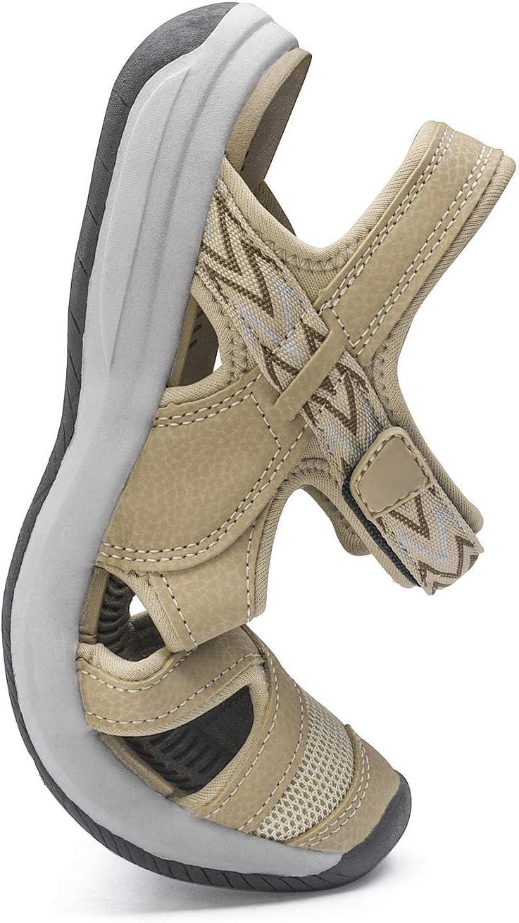imageDREAM PAIRS Womens Sport Athletic Sandals Outdoor Hiking SandalsBeige